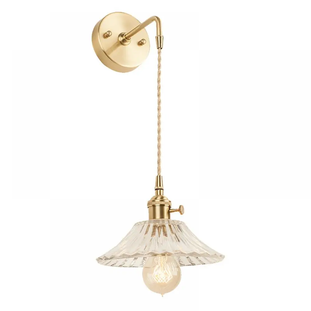 Nordic Style Wall Lamp Home Decoration Bedside Bathroom Cloakroom Lighting Brass Glass Wall Lamp 1M Adjustable Chandelier
Nordic Style Wall Lamp Home Decoration Bedside Bathroom Cloakroom Lighting Brass Glass Wall Lamp 1M Adjustable Chandelier