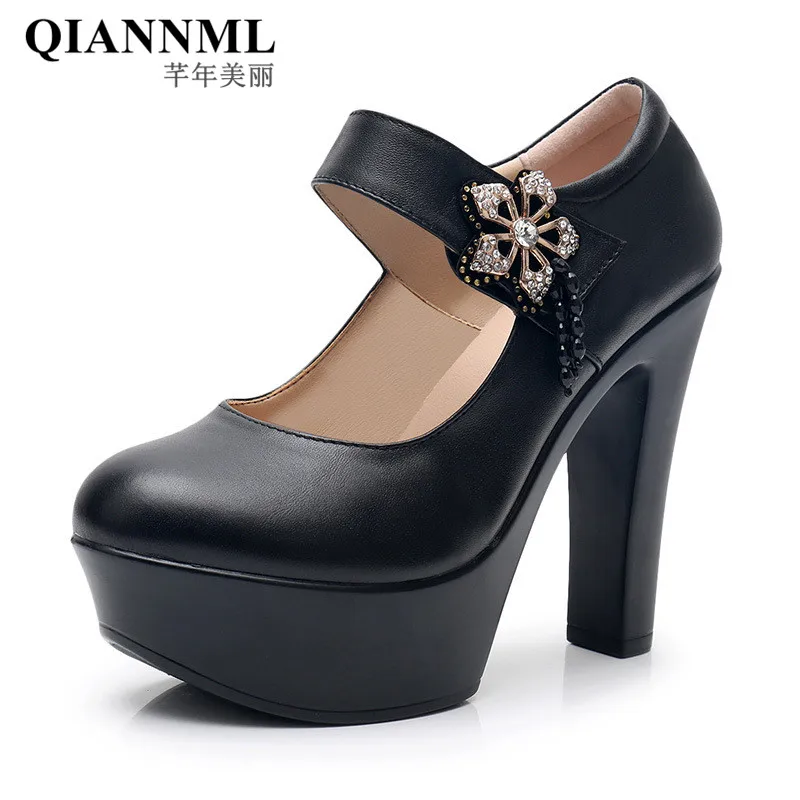 Plus Size 32-43 Floral Rhinestone Buckle Block High Heels Shoes Women 2022 Mary Janes Chunky Platform Pumps for Office Model
Plus Size 32-43 Floral Rhinestone Buckle Block High Heels Shoes Women 2022 Mary Janes Chunky Platform Pumps for Office Model