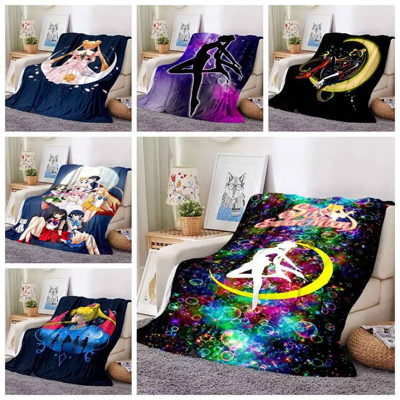 3D Sailor Moon Blanket Ultra Lightweight Soft Plush Flannel Throws Blanket for Sofa Bed Couch best Office Gifts
3D Sailor Moon Blanket Ultra Lightweight Soft Plush Flannel Throws Blanket for Sofa Bed Couch best Office Gifts