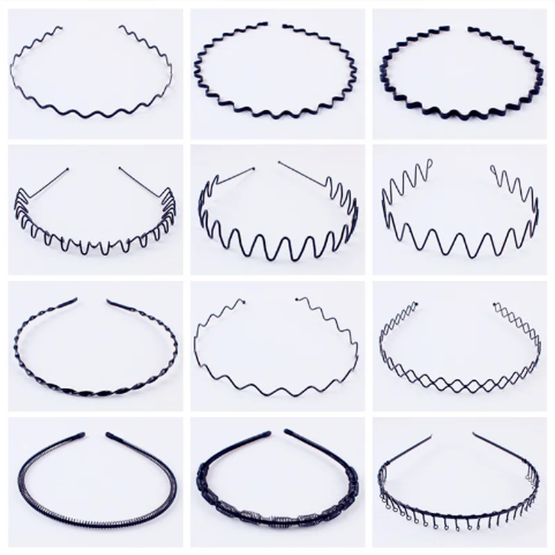 Simple Black Alloy Iron Wire Headband Women Men Sports Headbands Head Buckle Hair Accessories
Simple Black Alloy Iron Wire Headband Women Men Sports Headbands Head Buckle Hair Accessories