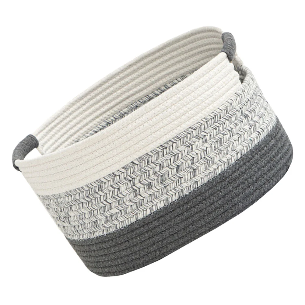 Basket Woven Closet Cotton Bins Storage Toy Sturdy Laundry Rope Organization Shelf Bedroom Container Baskets Picnic Makeup Boxes
Basket Woven Closet Cotton Bins Storage Toy Sturdy Laundry Rope Organization Shelf Bedroom Container Baskets Picnic Makeup Boxes
