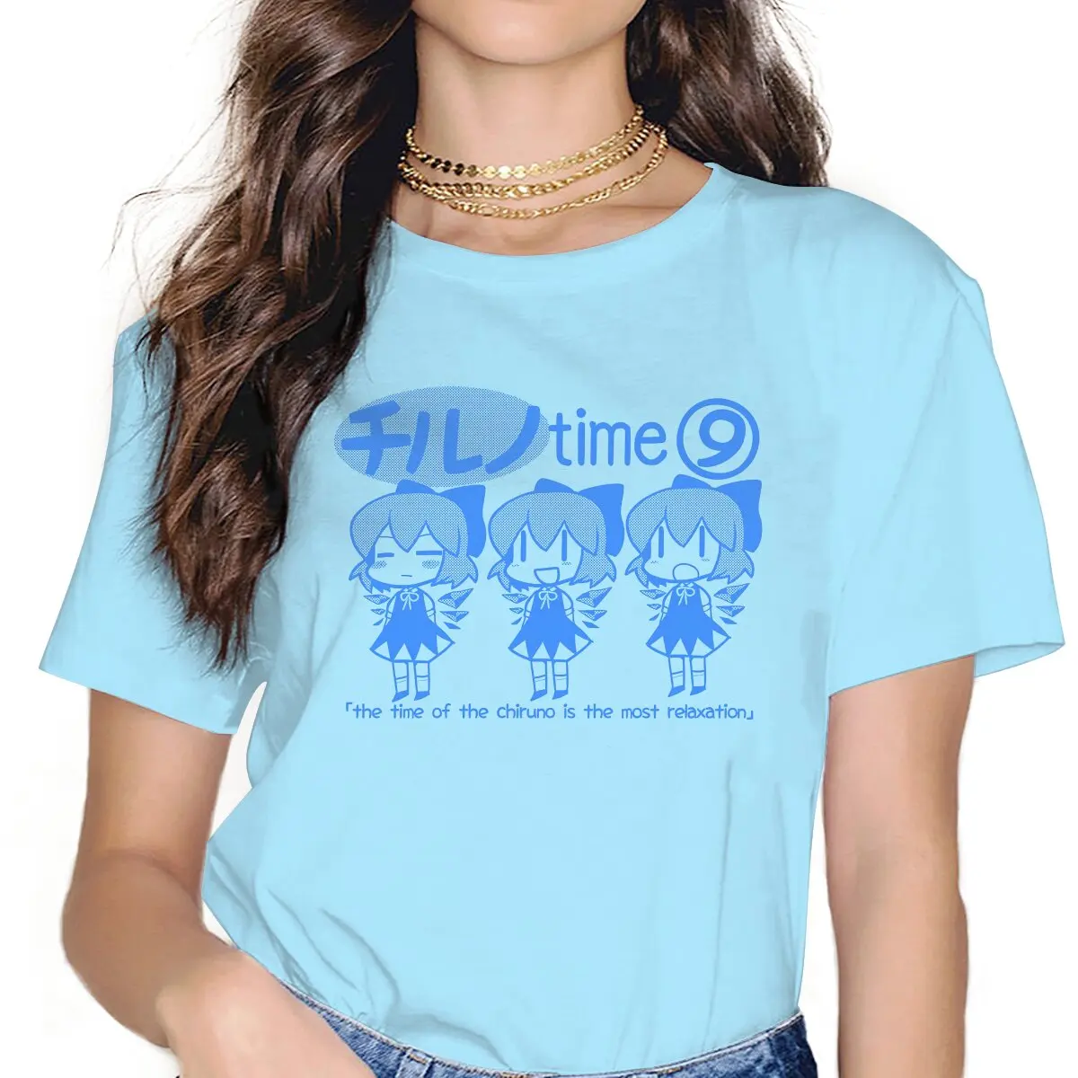 Классические женские рубашки Chill Cirno Time Touhou Project Game, свободный винтажный женский топ в стиле Харадзюку, повседневные женские блузы
Классические женские рубашки Chill Cirno Time Touhou Project Game, свободный винтажный женский топ в стиле Харадзюку, повседневные женские блузы