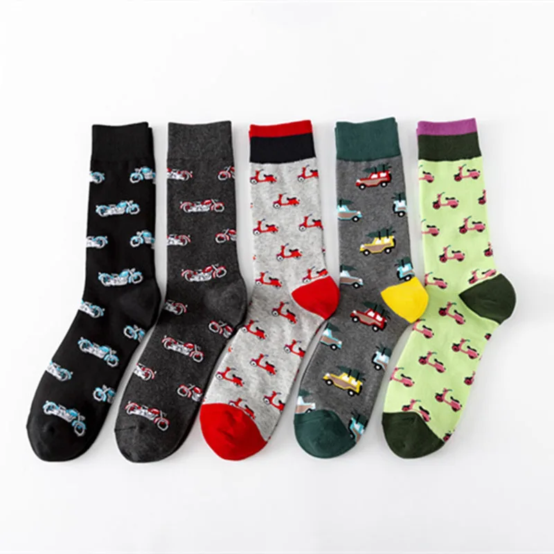 New Popular Spring And Autumn Motorcycle Pattern Personalized Leisure Fashion Trend Medium High Tube Men's And Women's Socks
New Popular Spring And Autumn Motorcycle Pattern Personalized Leisure Fashion Trend Medium High Tube Men's And Women's Socks