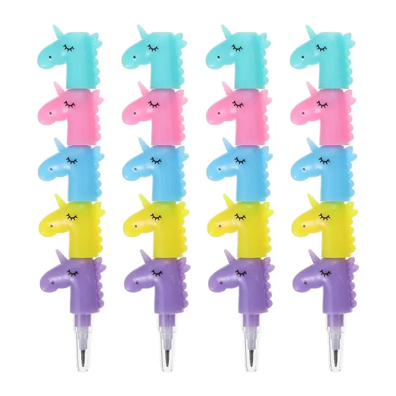 20pcs Stackable Unicorn Pencils Fun Decorative Pencils Stationery Stacking Pencils School Pencils for Kids
20pcs Stackable Unicorn Pencils Fun Decorative Pencils Stationery Stacking Pencils School Pencils for Kids