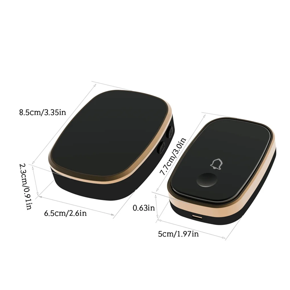 Door Bell WiFi Wireless Smart Home Doorbell Receiver Waterproof Remote Control Transmitter US Plug
Door Bell WiFi Wireless Smart Home Doorbell Receiver Waterproof Remote Control Transmitter US Plug