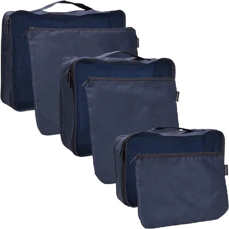 6 Piece Travel Tear Resistant Mesh Cube Toiletries Pouch Set - Multi Functional Zipper Bags for Easily Storing Accessories and O
6 Piece Travel Tear Resistant Mesh Cube Toiletries Pouch Set - Multi Functional Zipper Bags for Easily Storing Accessories and O