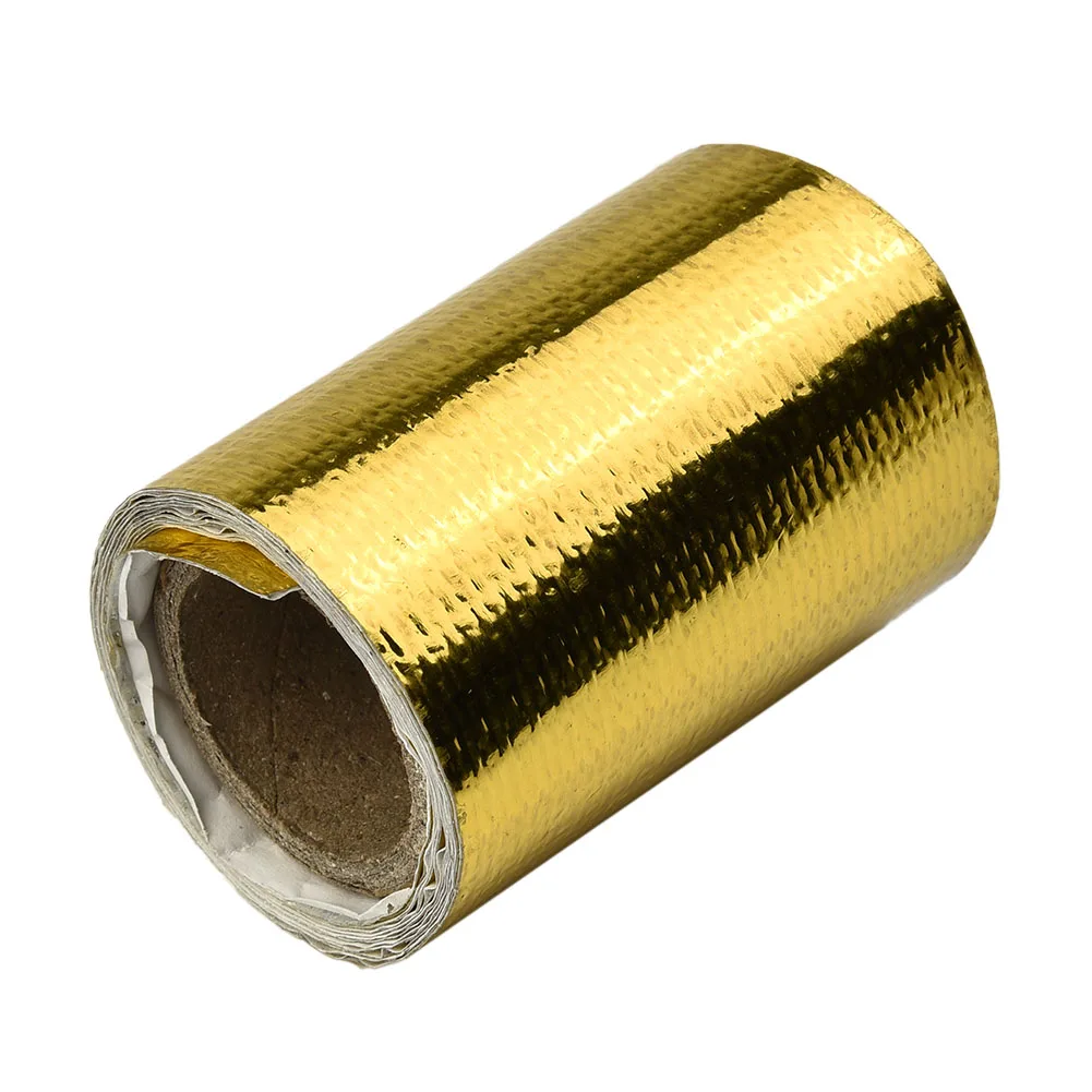 Thermal Heat Shield Wrap Tape Universal Waterproof 1 Roll 100 X 5cm Fiberglass Foil Tape GMJJ3946 Heat Insulation
Thermal Heat Shield Wrap Tape Universal Waterproof 1 Roll 100 X 5cm Fiberglass Foil Tape GMJJ3946 Heat Insulation