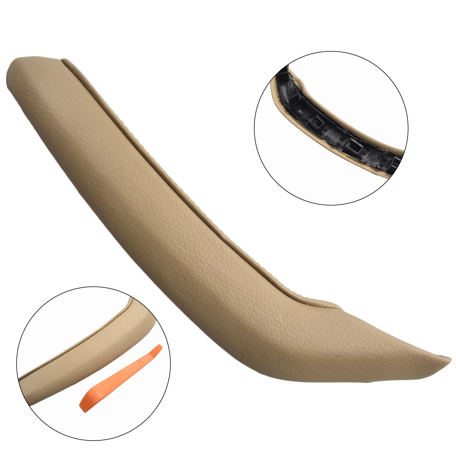 Durable Handle Trim Cover Pull Handle Cover Cover Trim Door Handle Plastic+Leather For BMW X4 F26 X3 F25 10-17
Durable Handle Trim Cover Pull Handle Cover Cover Trim Door Handle Plastic+Leather For BMW X4 F26 X3 F25 10-17
