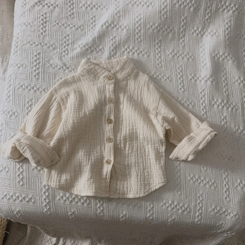 Spring Autumn Kids T-shirt Fashion Solid Girls Long Sleeve Cotton Boys Tops Korean Casual Children Clothes for Kids
Spring Autumn Kids T-shirt Fashion Solid Girls Long Sleeve Cotton Boys Tops Korean Casual Children Clothes for Kids