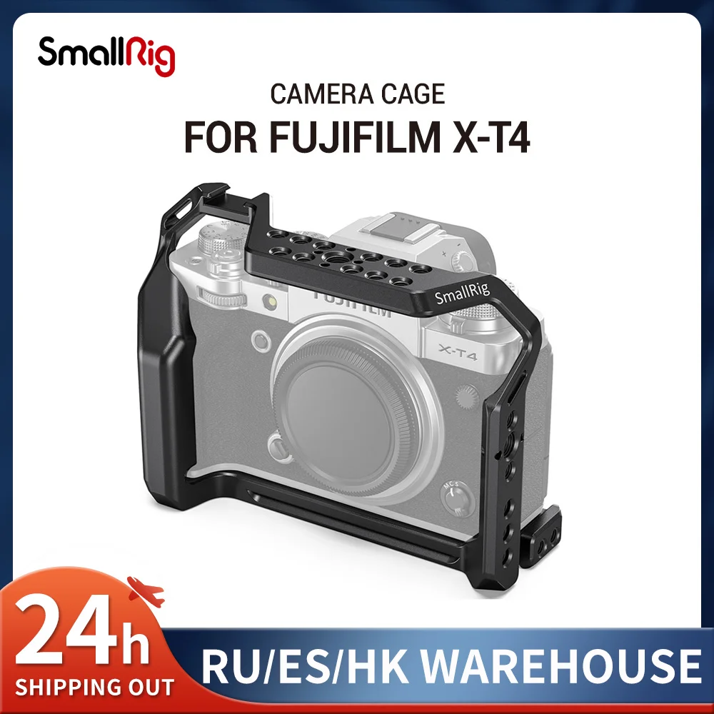SmallRig fujifilm xt4 Camera Cage rig for FUJIFILM XT4 Camera Formfitting Full Cage W/ Shoe Mount Thread Holes small rig 2808
SmallRig fujifilm xt4 Camera Cage rig for FUJIFILM XT4 Camera Formfitting Full Cage W/ Shoe Mount Thread Holes small rig 2808