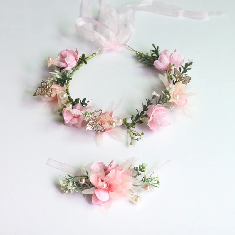 Flower Decor Headband Crown Festival Green Leaf Headband Girl Garland Wedding Floral Women Hair Accessories
Flower Decor Headband Crown Festival Green Leaf Headband Girl Garland Wedding Floral Women Hair Accessories