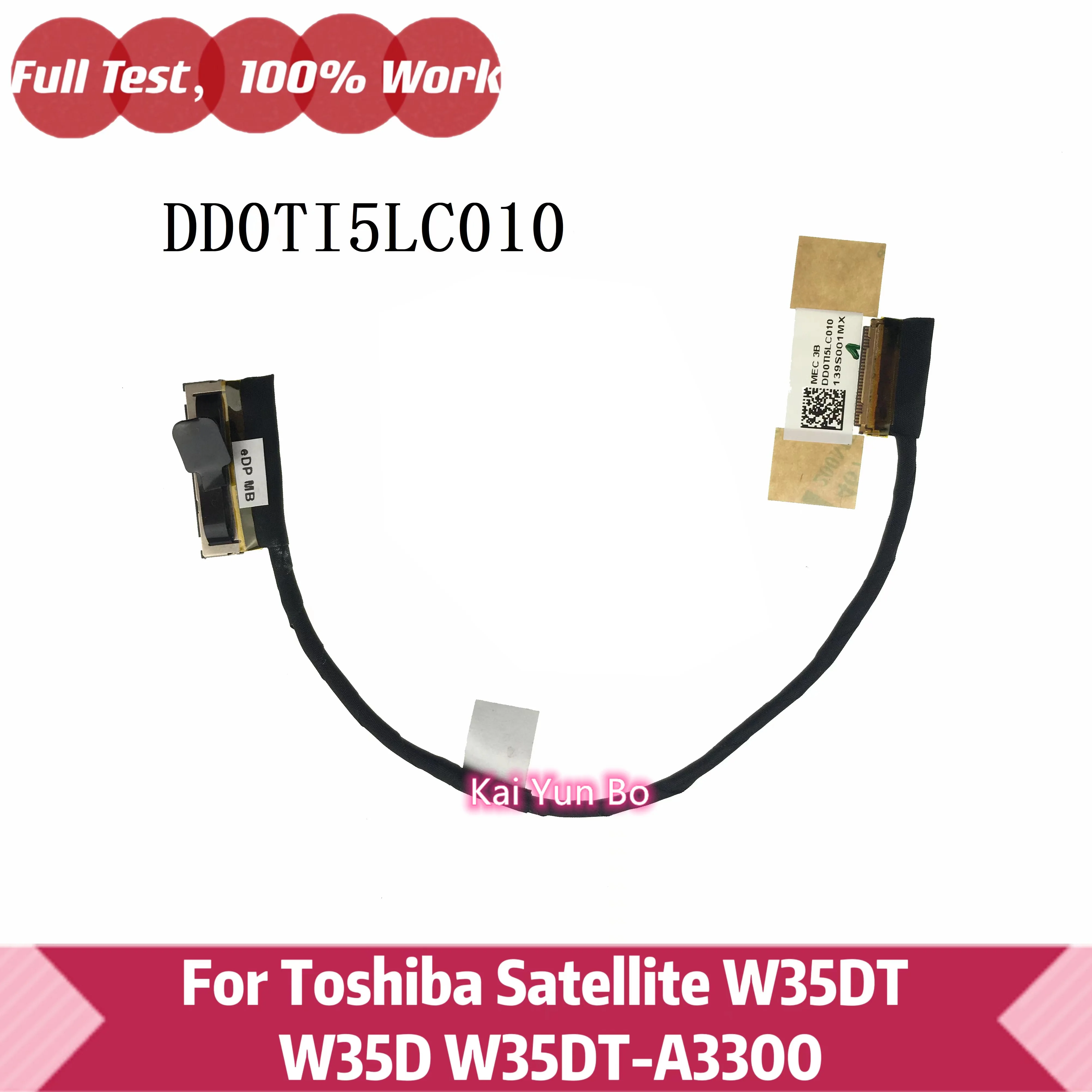 Кабель для ноутбука скатерть видео Lvds для Toshiba Satellite W35DT W35D W35DT-A3300 DD0TI5LC010 DD0TI5LC000 30 Pin
Кабель для ноутбука скатерть видео Lvds для Toshiba Satellite W35DT W35D W35DT-A3300 DD0TI5LC010 DD0TI5LC000 30 Pin