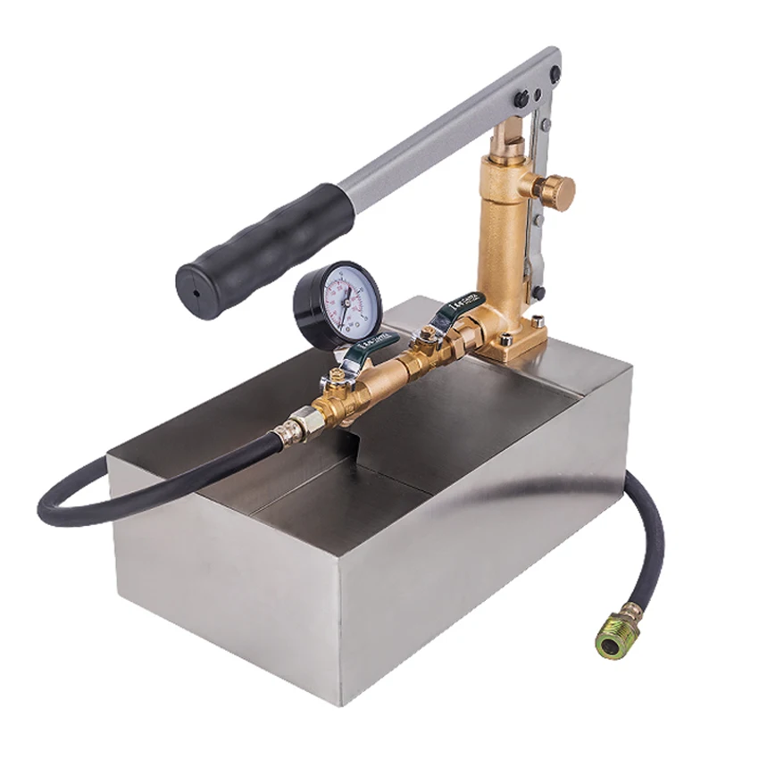 2.5(MPa)Pipeline Floor Heating Pressure Test Pump ppr Water Pipe Pressure Machine 4.5L Stainless steel water tank Hydraulic Pump
2.5(MPa)Pipeline Floor Heating Pressure Test Pump ppr Water Pipe Pressure Machine 4.5L Stainless steel water tank Hydraulic Pump