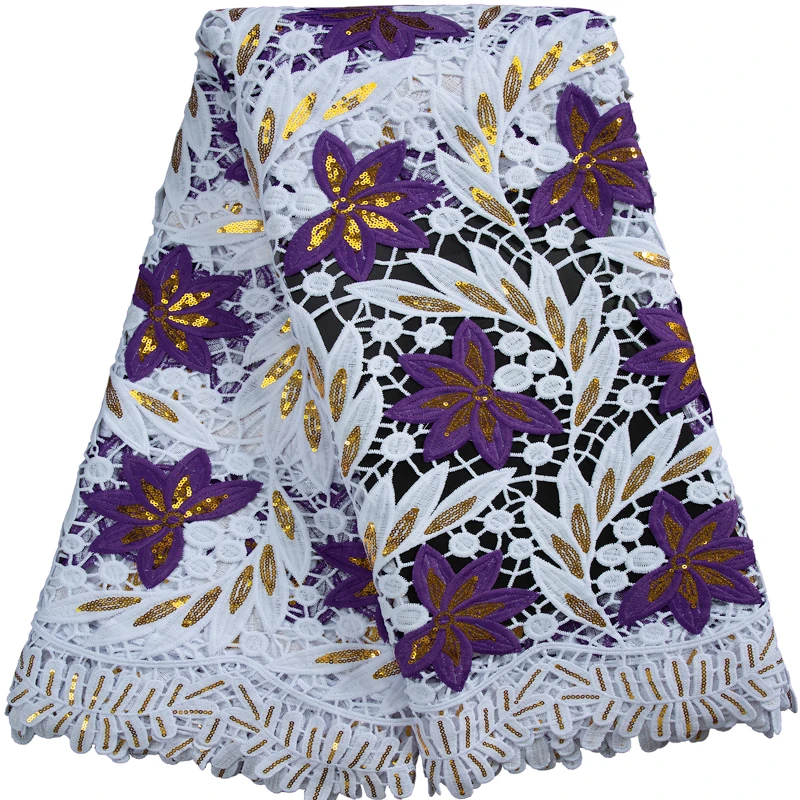 African Guipure Cord Lace with Gold Sequins 2023 Nigeria Embroidery Lace Fabric for Women Party Dresses Sewing F3329
African Guipure Cord Lace with Gold Sequins 2023 Nigeria Embroidery Lace Fabric for Women Party Dresses Sewing F3329