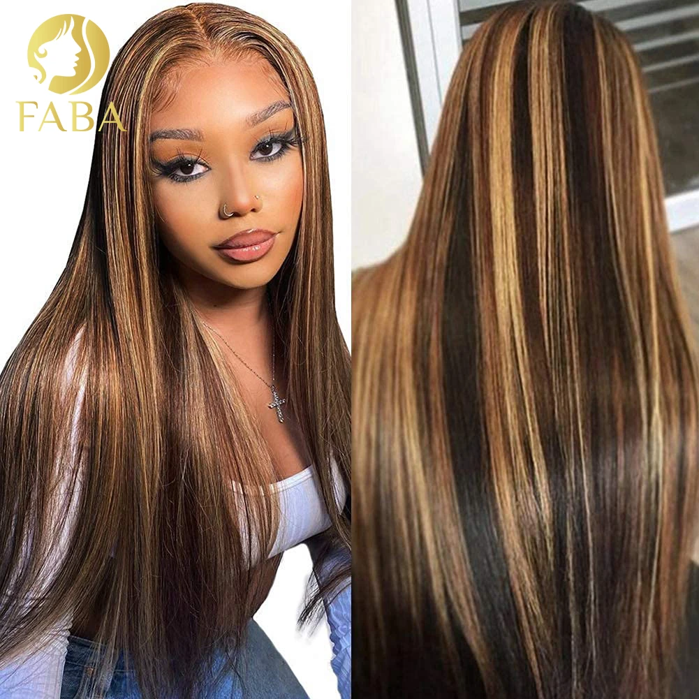 13x4 Pre Plucked Forehead Lace Human Hair Wig highlight Straight Hair 4x4 HD Front Lace Gradient Wigs Girl Real Hair 180 Density
13x4 Pre Plucked Forehead Lace Human Hair Wig highlight Straight Hair 4x4 HD Front Lace Gradient Wigs Girl Real Hair 180 Density