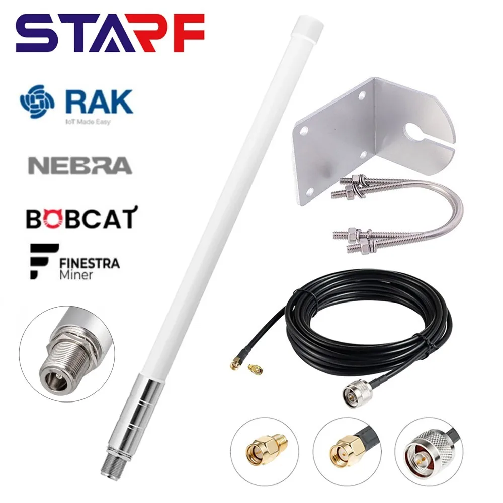9dBi Helium Hotspot Miner Outdoor, 860-930mhz LoRa Antenna For RAK Nebra Bobcat Coins Paper Money Virtual Currency Miners
9dBi Helium Hotspot Miner Outdoor, 860-930mhz LoRa Antenna For RAK Nebra Bobcat Coins Paper Money Virtual Currency Miners