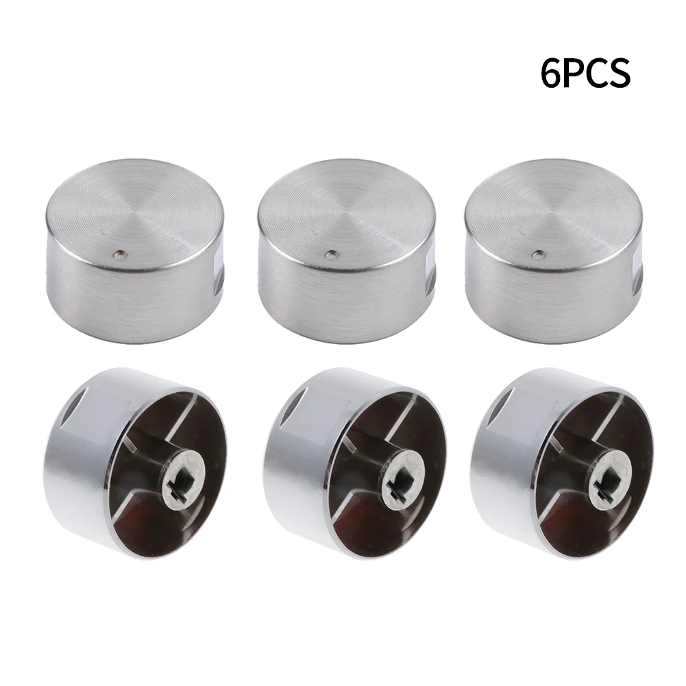 6PCS Aluminum Alloy Round Knobs Gas Cooktop Handle Replacement Accessories Gas Stove Rotary Switches Kitchen Accessories
6PCS Aluminum Alloy Round Knobs Gas Cooktop Handle Replacement Accessories Gas Stove Rotary Switches Kitchen Accessories