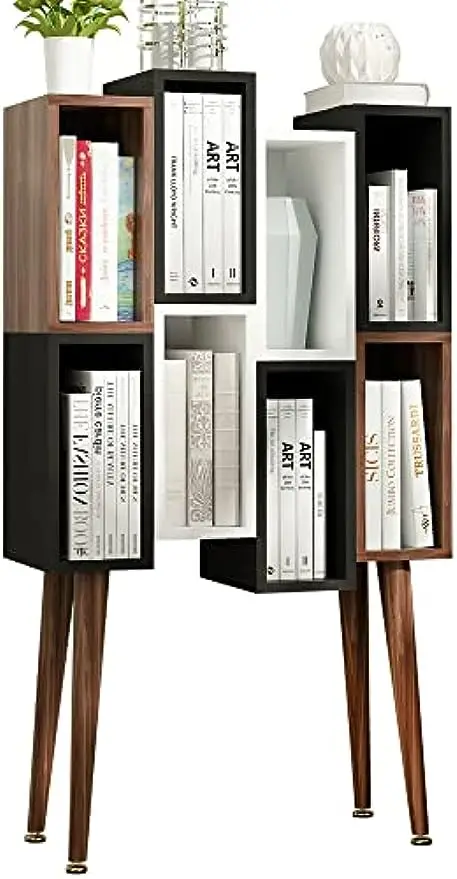 Arts wish Modern Bookshelf 8 Cube Modern Bookcase with Legs Mid Century Bookshelf Leg Bookcase Floor Standing Bookcase for Livin
Arts wish Modern Bookshelf 8 Cube Modern Bookcase with Legs Mid Century Bookshelf Leg Bookcase Floor Standing Bookcase for Livin