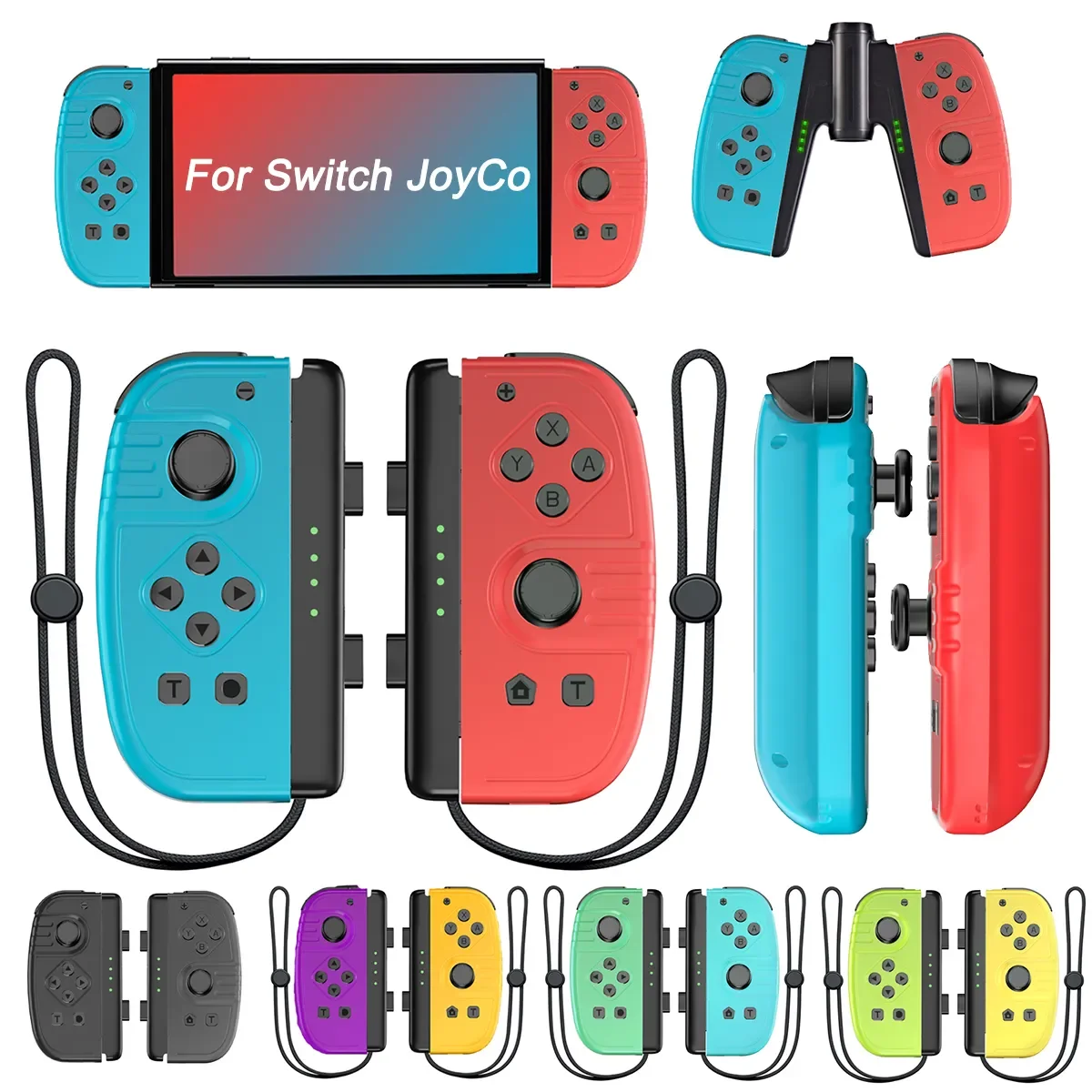 NEW2023 Joypad do przełącznika Joy Controller lewy i prawy bezprzewodowy Gamepad do Switch Lite/OLED Joy Gamepad konsola mane
NEW2023 Joypad do przełącznika Joy Controller lewy i prawy bezprzewodowy Gamepad do Switch Lite/OLED Joy Gamepad konsola mane