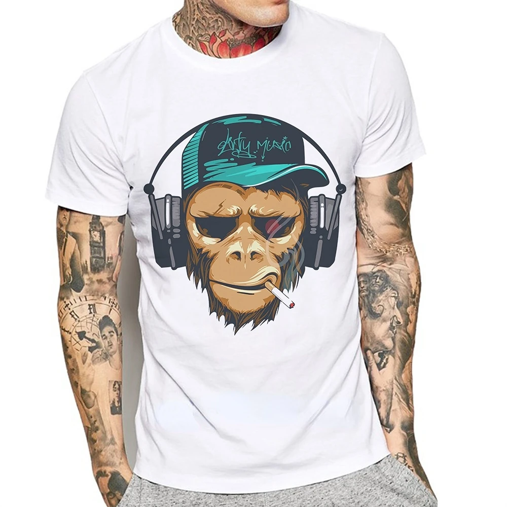 Hot sale Brand Men T Shirt Short Sleeve Funny Monkey Print Male T-Shirt O-Neck Fashion Tee Shirts Mens Tee Poleras Hombre
Hot sale Brand Men T Shirt Short Sleeve Funny Monkey Print Male T-Shirt O-Neck Fashion Tee Shirts Mens Tee Poleras Hombre