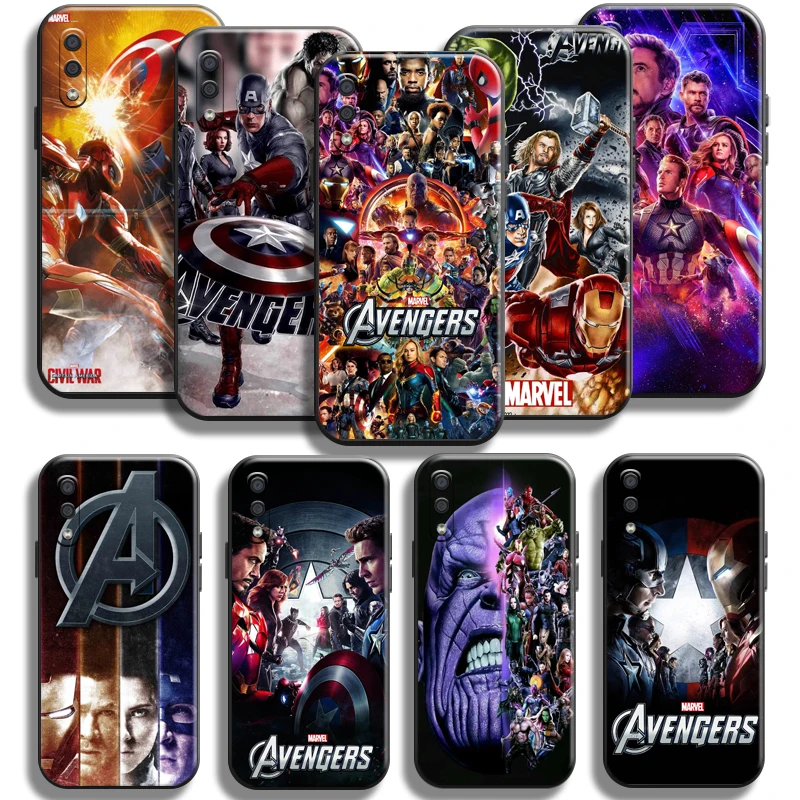 

Marvel Avengers For Samsung Galaxy A01 A01 Core Phone Case TPU Liquid Silicon Funda Cover Black Back Carcasa Shockproof
