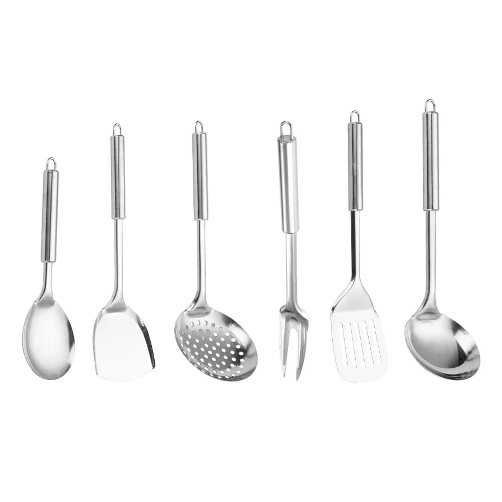 Utensils Set Kitchen Cooking Spatula Slotted Spoon Stainless Scoop Wok Kit Turner Pan Metal Utensil Steel Skimmer Cookware
Utensils Set Kitchen Cooking Spatula Slotted Spoon Stainless Scoop Wok Kit Turner Pan Metal Utensil Steel Skimmer Cookware