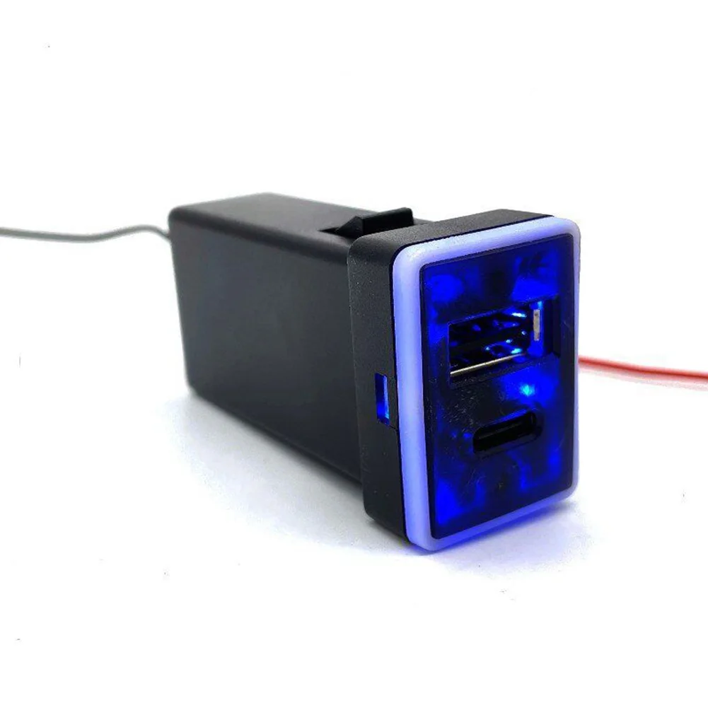 Запчасти для автомобильного зарядного устройства USB + аксессуары Type-C Двойные USB фитинги для замены для Toyota Prado 150 2010-19
Запчасти для автомобильного зарядного устройства USB + аксессуары Type-C Двойные USB фитинги для замены для Toyota Prado 150 2010-19