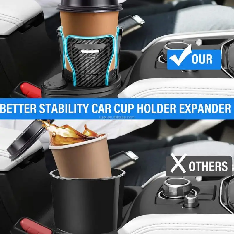 2 In 1 Cup Holder Expander For Car Dual Car Cup Holders Expander Car Cup Holder Adapter With Adjustable Rotating Base Extender
2 In 1 Cup Holder Expander For Car Dual Car Cup Holders Expander Car Cup Holder Adapter With Adjustable Rotating Base Extender