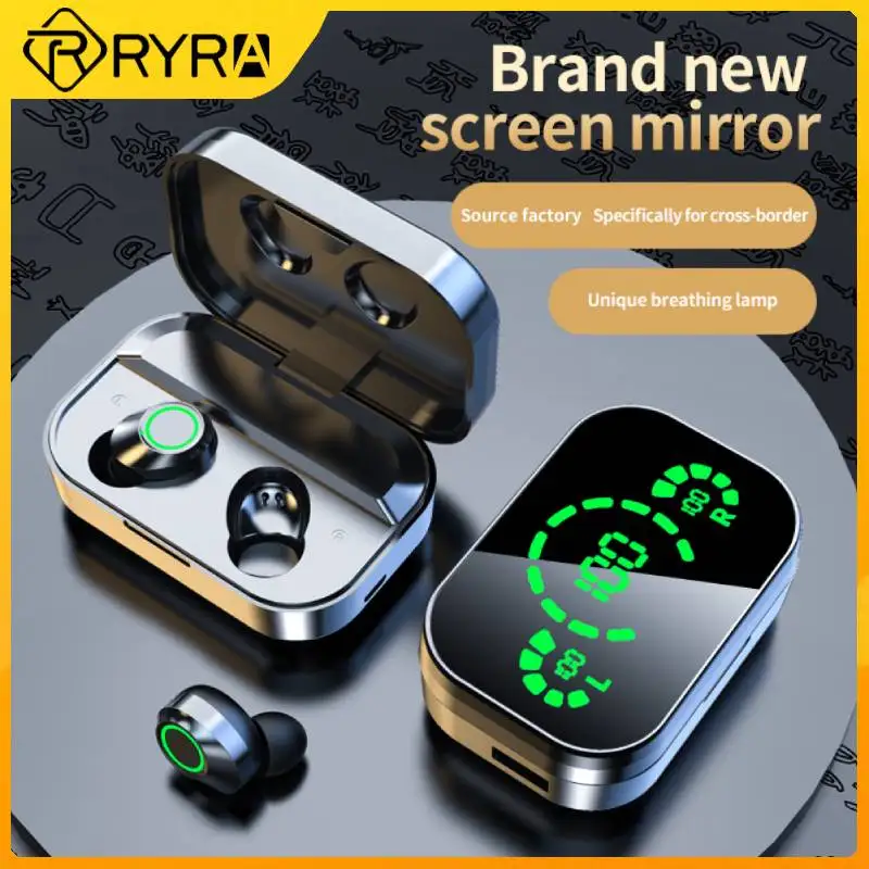 Tws-наушники RYRA с микрофоном, водонепроницаемые, Hi-Fi
Tws-наушники RYRA с микрофоном, водонепроницаемые, Hi-Fi