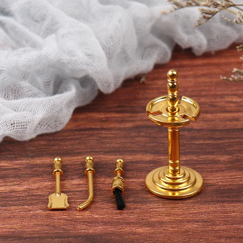 4Pcs Alloy Miniature Cleaning Tools Display Holder For 1/12 Dolls House Life Scenes Decoration Accessor Cleaning Tool Ornament
4Pcs Alloy Miniature Cleaning Tools Display Holder For 1/12 Dolls House Life Scenes Decoration Accessor Cleaning Tool Ornament