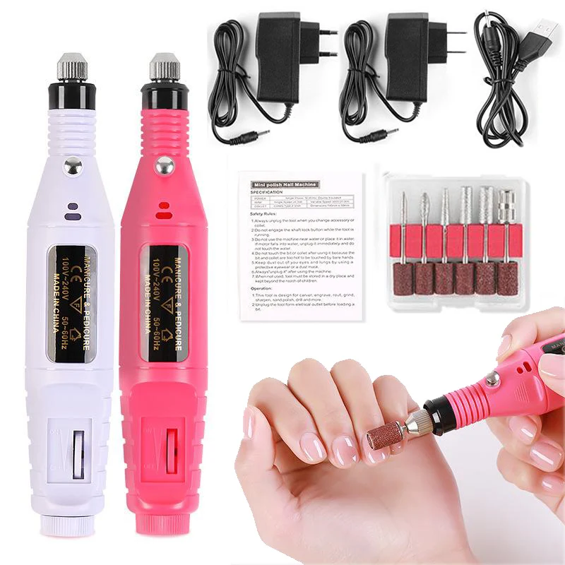Professional Electric Nail Drill Machine Manicure Machine Pedicure Drill Set Ceramic Nail File Nail Drill Equipment Tools Set
Professional Electric Nail Drill Machine Manicure Machine Pedicure Drill Set Ceramic Nail File Nail Drill Equipment Tools Set