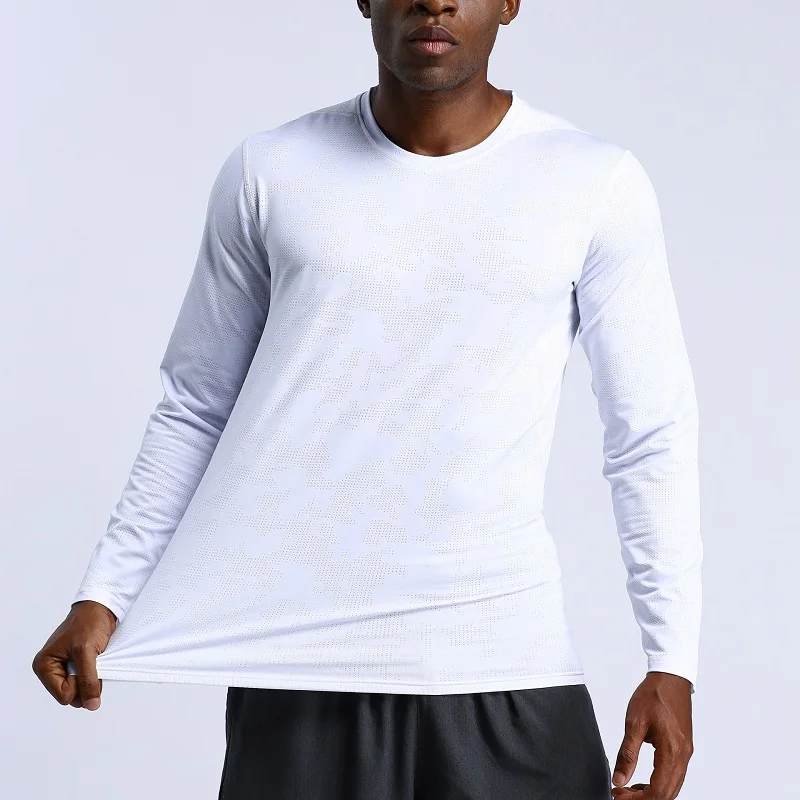 Jogging Shirt Men Long Sleeve Loose Casual Basketball Fitness T Shirt Male Sportswear Quick Dry Running Workout T-Shirt 
Jogging Shirt Men Long Sleeve Loose Casual Basketball Fitness T Shirt Male Sportswear Quick Dry Running Workout T-Shirt
