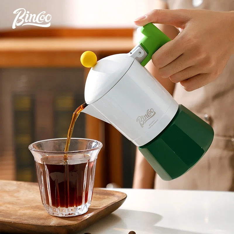 Single Valve Moka Pot Household Mini Coffee Pot Espresso Extraction Pot Coffee Utensils Three Cups
Single Valve Moka Pot Household Mini Coffee Pot Espresso Extraction Pot Coffee Utensils Three Cups