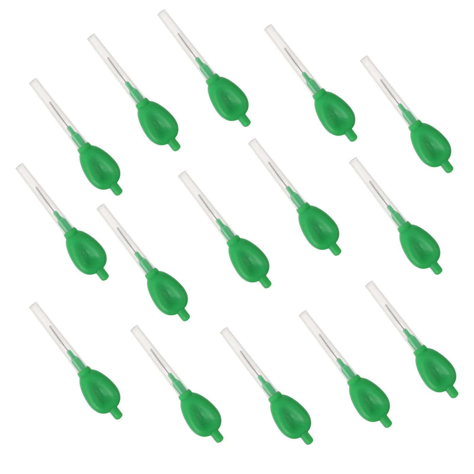 100pcs Orthodontic Interdental Brushes Personal Care Cleaning Brushes (Green)
100pcs Orthodontic Interdental Brushes Personal Care Cleaning Brushes (Green)