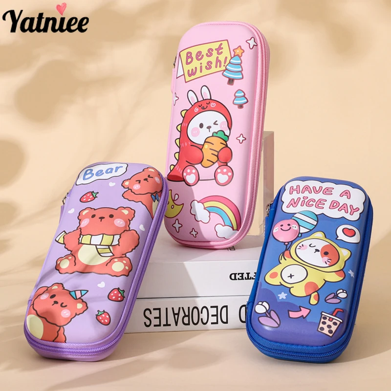 Cartoon 3D Stereo Pencil Box Cute EVA Pencil Case Creative Large Capacity Pen Box For School Girls Students Stationery Gift
Cartoon 3D Stereo Pencil Box Cute EVA Pencil Case Creative Large Capacity Pen Box For School Girls Students Stationery Gift