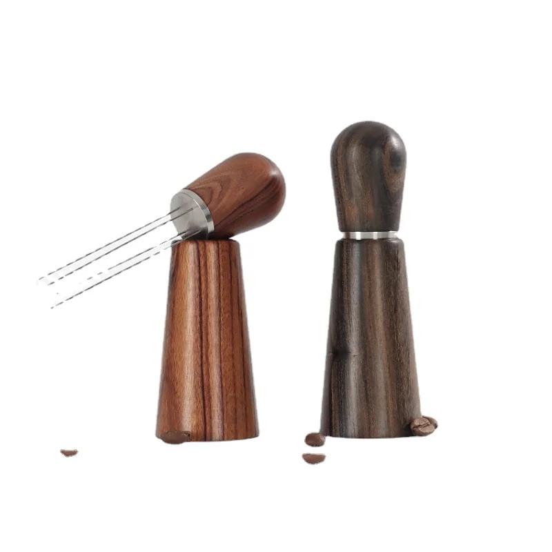 Four-pin Coffee Masher Solid Wood Wooden Seat Espresso Machine Cloth Powder Needle Coffee Powder Dispenser Leveling Tool
Four-pin Coffee Masher Solid Wood Wooden Seat Espresso Machine Cloth Powder Needle Coffee Powder Dispenser Leveling Tool