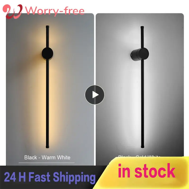 Nordic 360 ° Free Rotation Bedroom Wall Lighting Three-color Dimming Wall Lamp 12 16w Long Line Lamp Indoor Lighting Aluminum
Nordic 360 ° Free Rotation Bedroom Wall Lighting Three-color Dimming Wall Lamp 12 16w Long Line Lamp Indoor Lighting Aluminum