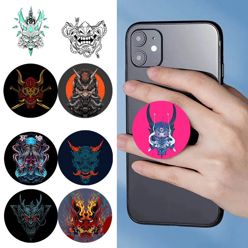Fashion Folding Mobile Tablet Stand Попсокет Japan Devil Mask Popping Holder for Phone Desktop Grip Tok Cool Cellphone Brack
Fashion Folding Mobile Tablet Stand Попсокет Japan Devil Mask Popping Holder for Phone Desktop Grip Tok Cool Cellphone Brack