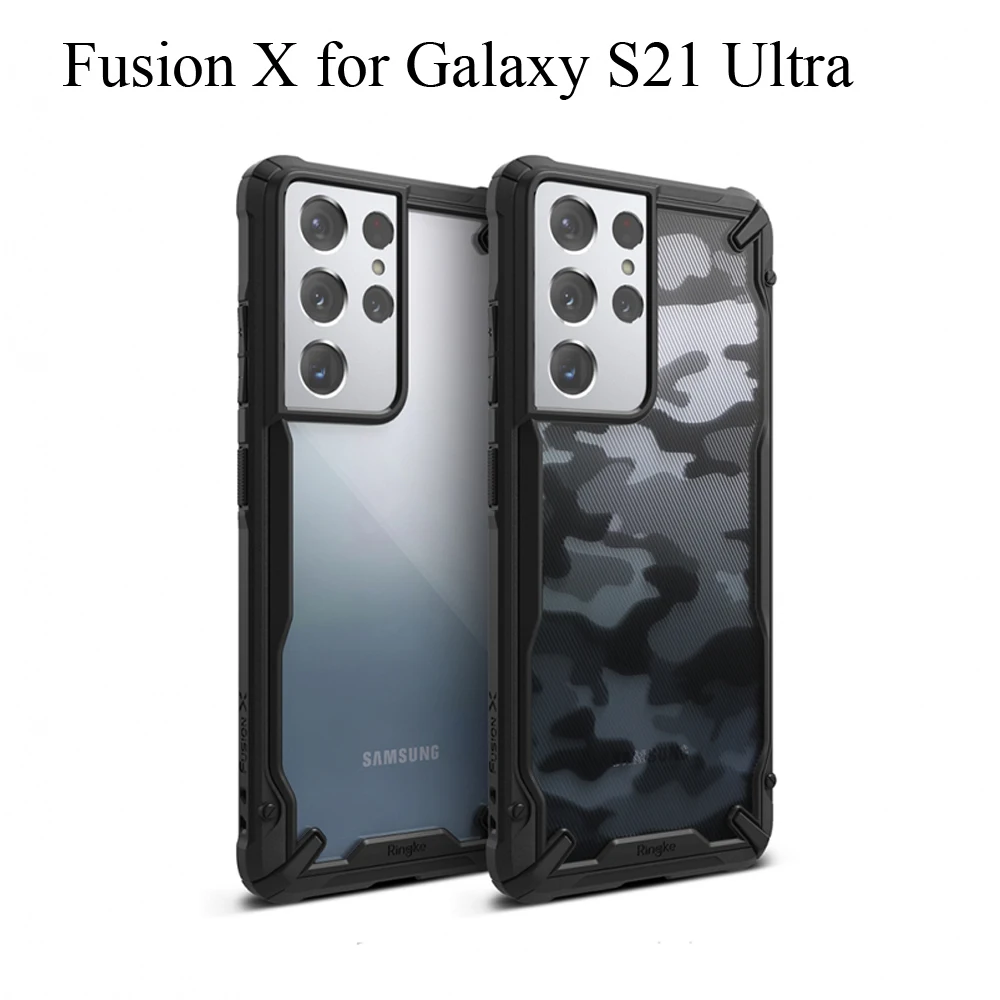 Чехол Fusion X для Galaxy S21 Ультра прозрачная задняя панель и гибкая рамка из ТПУ Гибридный противоударный чехол с отверстием для Landyard
Чехол Fusion X для Galaxy S21 Ультра прозрачная задняя панель и гибкая рамка из ТПУ Гибридный противоударный чехол с отверстием для Landyard