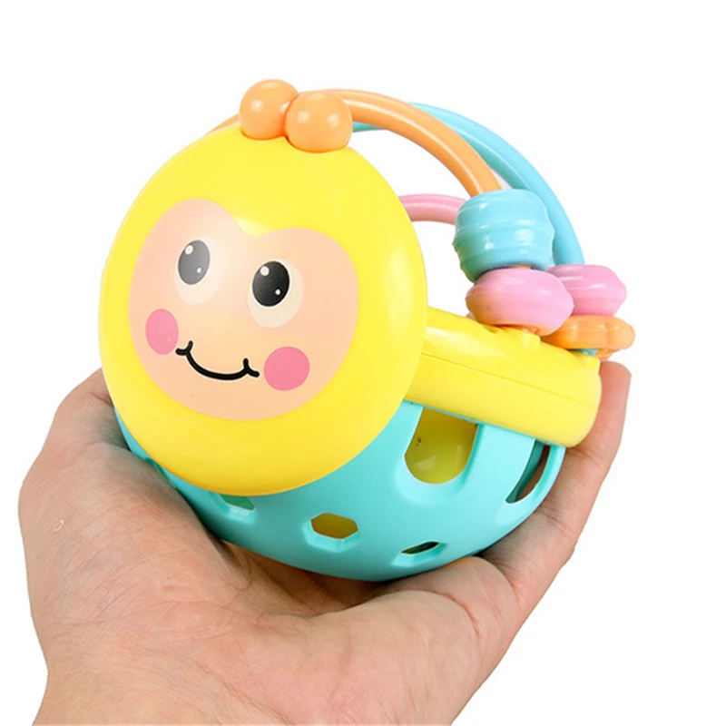 Baby Toy Rattle ball Hand Knocking Bell Ball Toy Rattles Develop Baby Mobile Intelligence Baby Grasping Toy Hand Bell Juguetes
Baby Toy Rattle ball Hand Knocking Bell Ball Toy Rattles Develop Baby Mobile Intelligence Baby Grasping Toy Hand Bell Juguetes