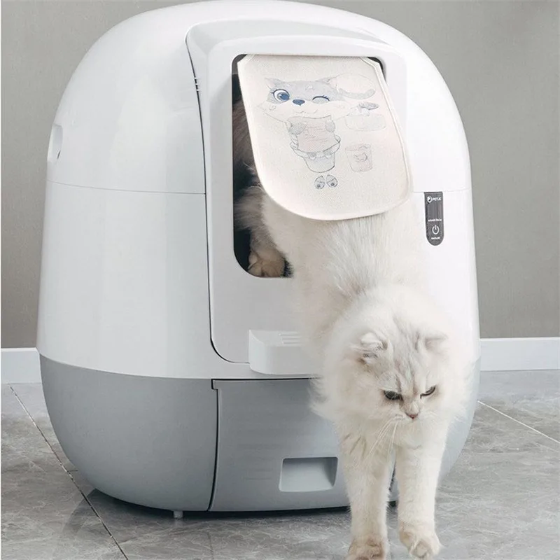 Convenient Intelligent Cat Litter Box Automatic Wifi Depdorant Self Cleaning Plastic Cat Toilet Training Kit Pet Products 
Convenient Intelligent Cat Litter Box Automatic Wifi Depdorant Self Cleaning Plastic Cat Toilet Training Kit Pet Products