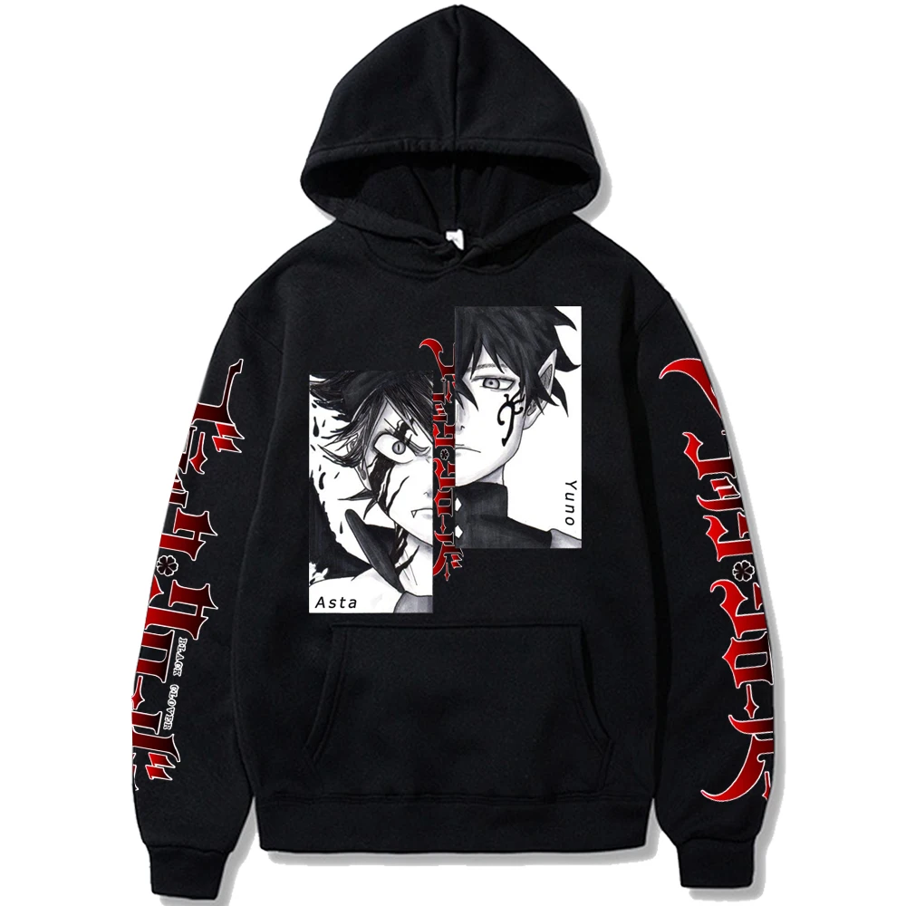Japan Anime Black Clover Hoodie Fashion Hooded Tracksuit Sweatshirt Kids Hip Hop Hoodies Fleece Women Sweats Boy Coat Men Women
Japan Anime Black Clover Hoodie Fashion Hooded Tracksuit Sweatshirt Kids Hip Hop Hoodies Fleece Women Sweats Boy Coat Men Women