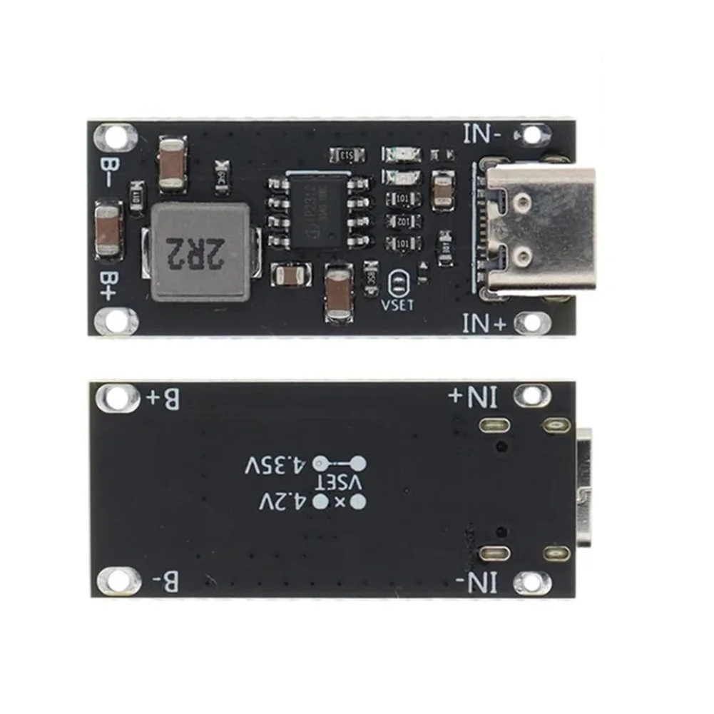 Зарядная плата для электроинструментов, зарядная плата, USB-вход Type-C, режим быстрой зарядки IP2312 CC/CV, 5 В до 4,2 в
Зарядная плата для электроинструментов, зарядная плата, USB-вход Type-C, режим быстрой зарядки IP2312 CC/CV, 5 В до 4,2 в