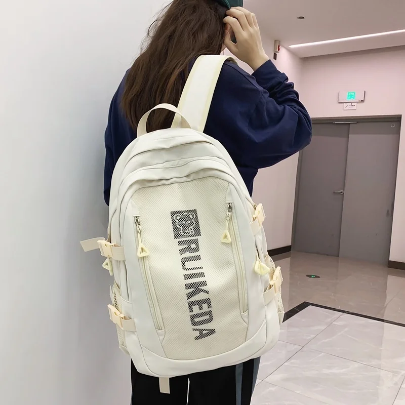 Women Kawaii Simple Large Capacity backpack For Teenage Student SchoolBag Trend Shoulder Bag Laptop Rucksack
Women Kawaii Simple Large Capacity backpack For Teenage Student SchoolBag Trend Shoulder Bag Laptop Rucksack