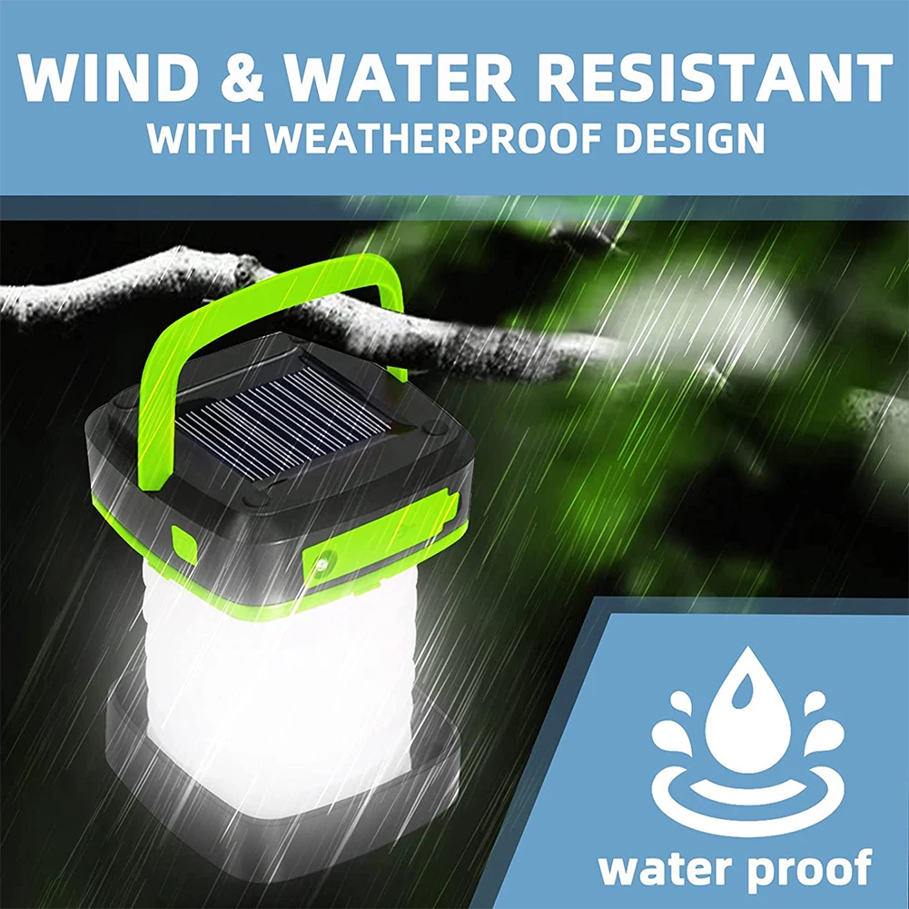 Outdoor Hiking Led Camping Lanterns For Lighting With Solar Panel And USB For Camping, Hiking, Bars, Travel, Vacation, Beach
Outdoor Hiking Led Camping Lanterns For Lighting With Solar Panel And USB For Camping, Hiking, Bars, Travel, Vacation, Beach