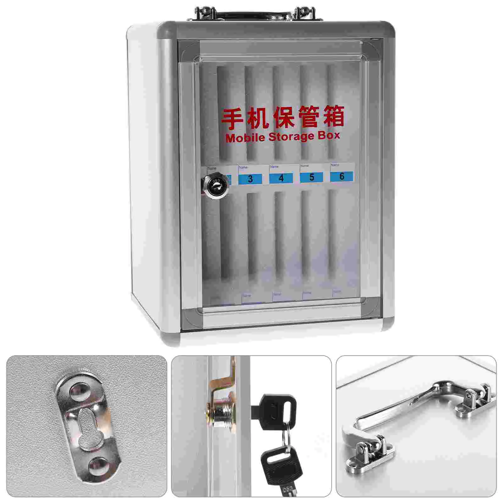 Safe Deposit Box Mobile Phone Student Metal Storage Shelves Cabinet Aluminum Alloy
Safe Deposit Box Mobile Phone Student Metal Storage Shelves Cabinet Aluminum Alloy