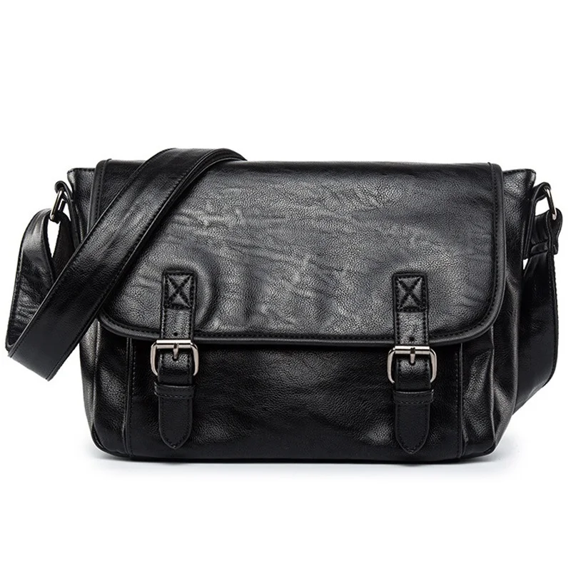 

Мужские деловые сумки-мессенджеры через плечо, роскошные черные повседневные дорожные портфели, брендовые кожаные дамские сумочки