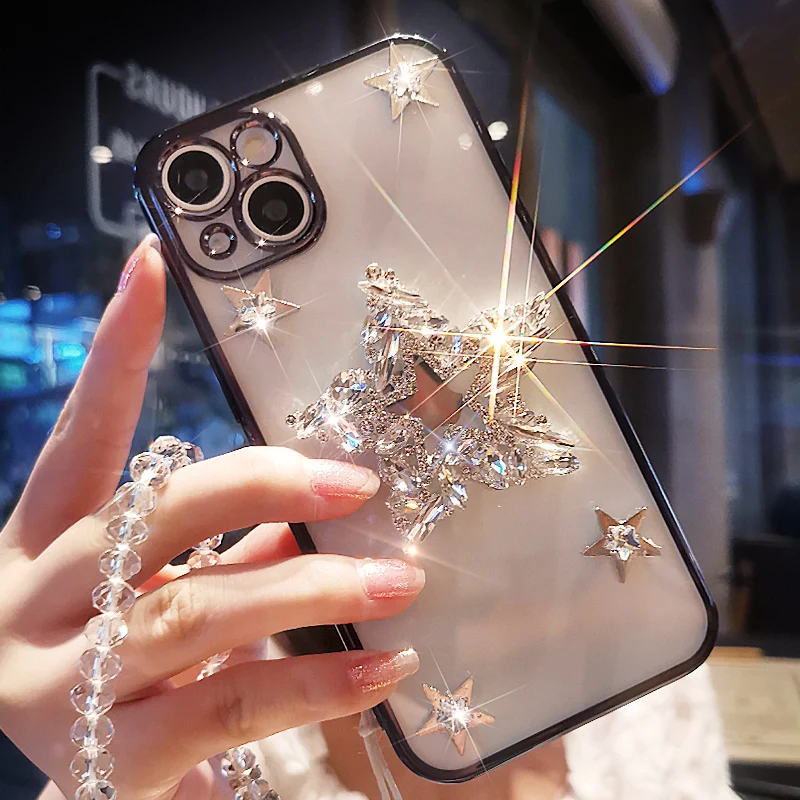 Mobile Phone Case for Iphone 13 12 11 Pro Rhinestone Bracelet Protective Cover for Iphone 13 12 11 Pro Max Wristband Phone Case
Mobile Phone Case for Iphone 13 12 11 Pro Rhinestone Bracelet Protective Cover for Iphone 13 12 11 Pro Max Wristband Phone Case