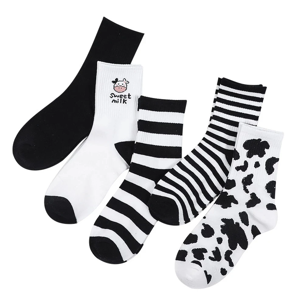 Striped Socks Funny Cow Print White Cartoon Calcetines Cozy Harajuku Skarpetki Damskie Cute Animal Chaussettes Kawaii Happy Sock
Striped Socks Funny Cow Print White Cartoon Calcetines Cozy Harajuku Skarpetki Damskie Cute Animal Chaussettes Kawaii Happy Sock