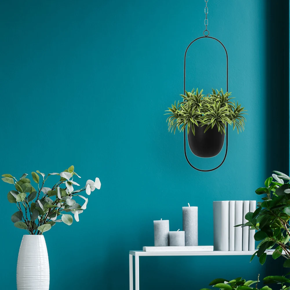 Nordic Metal Hanging Pot Plant Hanger Chain Wall Hanging Planter Basket Flower Pot Plant Holder Balcony Garden Home Decoration
Nordic Metal Hanging Pot Plant Hanger Chain Wall Hanging Planter Basket Flower Pot Plant Holder Balcony Garden Home Decoration